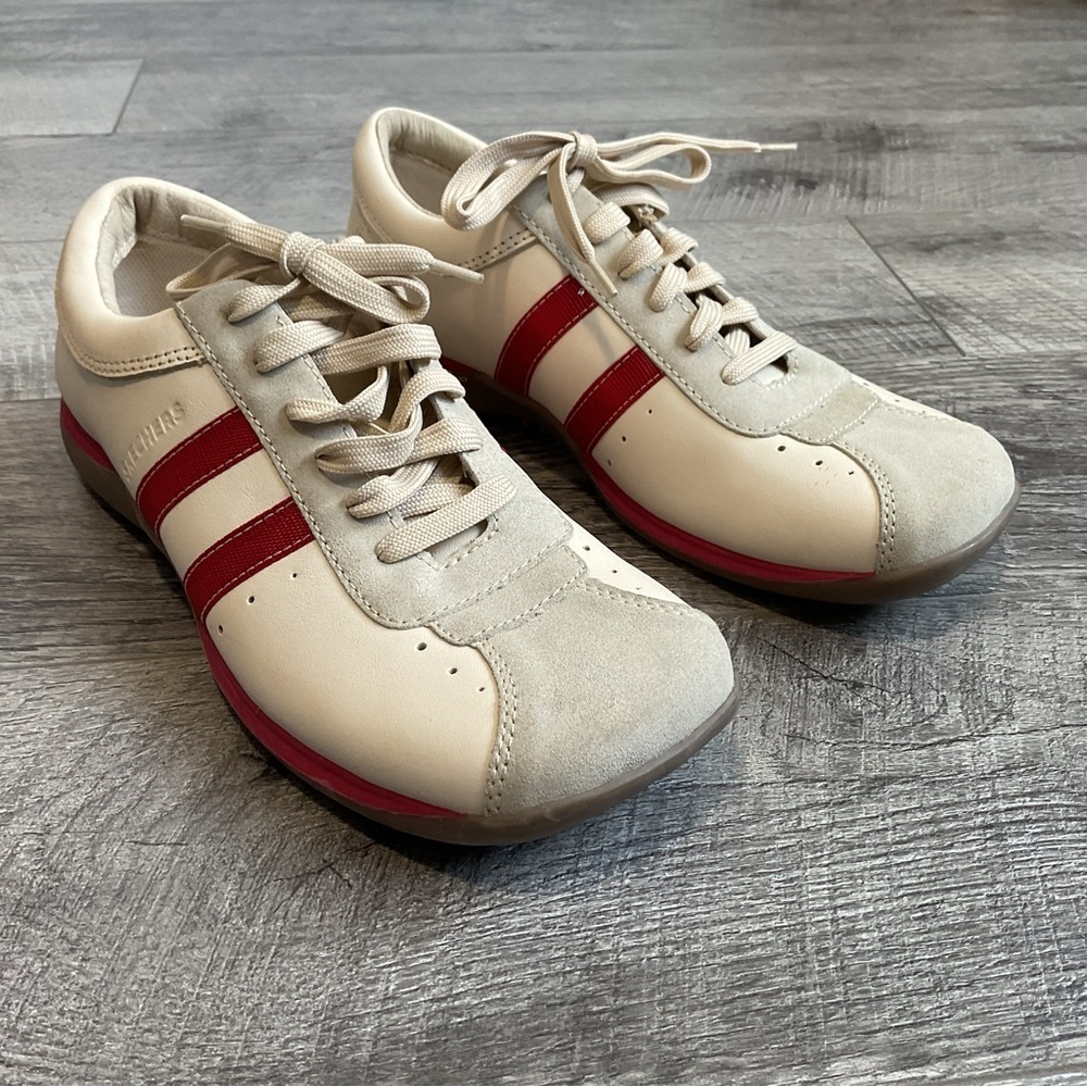 Skechers Collection Retro Square Toe Oxford Sneaker Shoe Size 9